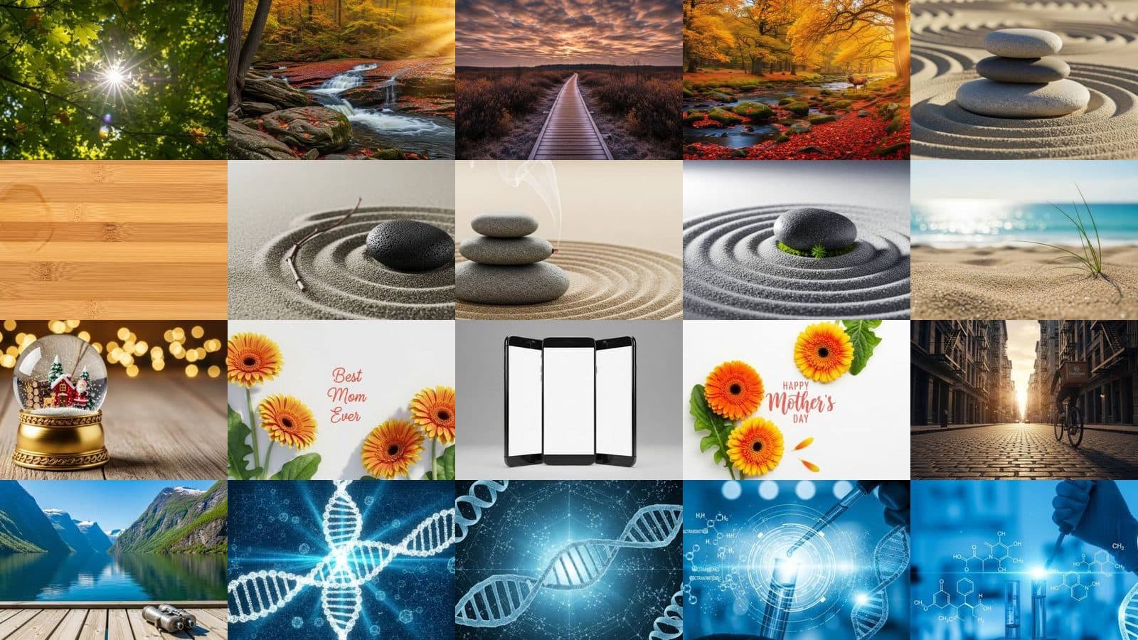 Autumn Backgrounds Collection