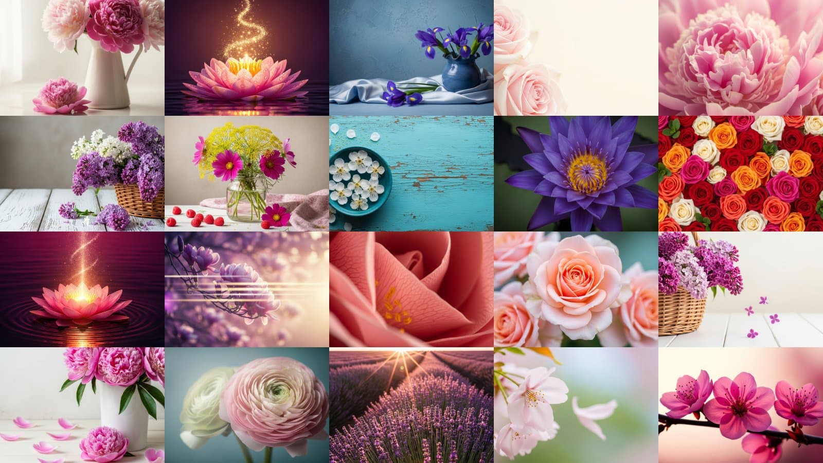 Blossoms of Soft Romance