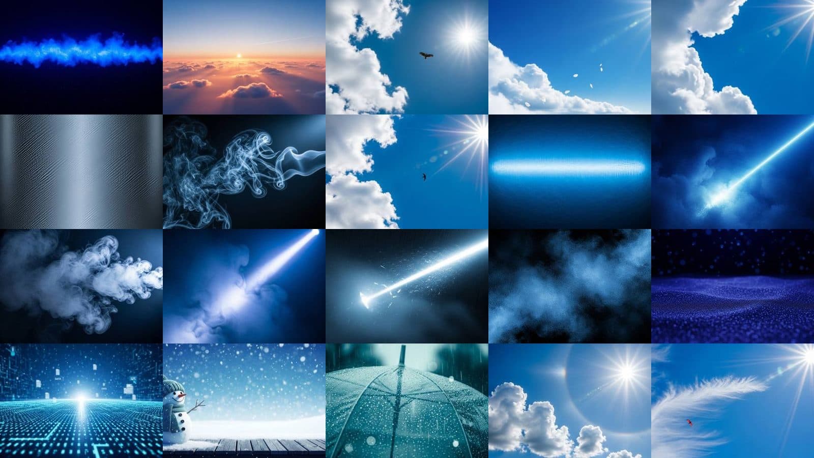 Blue Backgrounds Collection Vol. 2