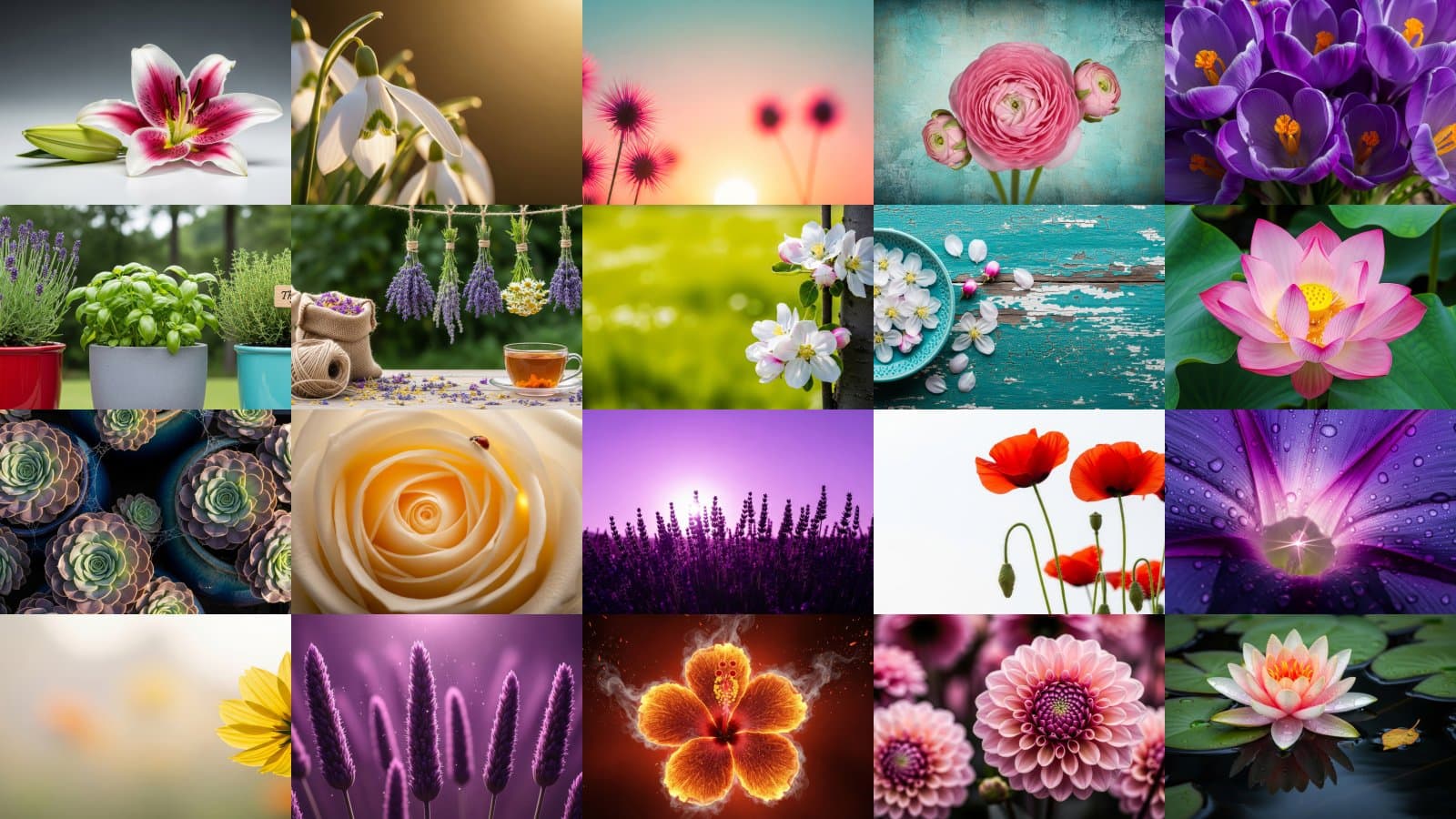 Botanical Beauty: Light & Art