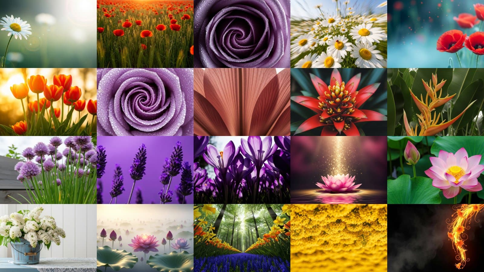 Botanical Perspectives, Light's Embrace