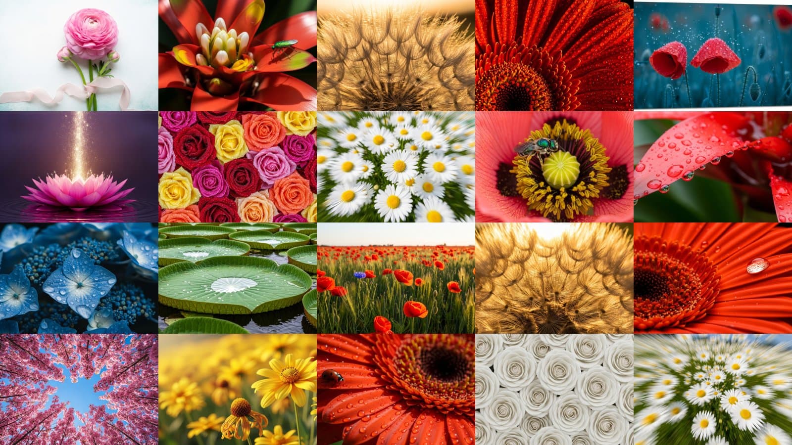 Botanical Rhythms: Petals & Rain
