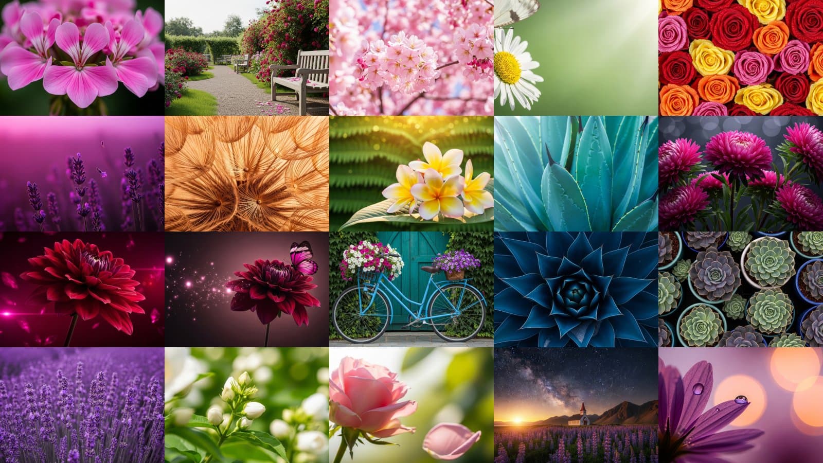 Botanical Wonders: Petals & Light