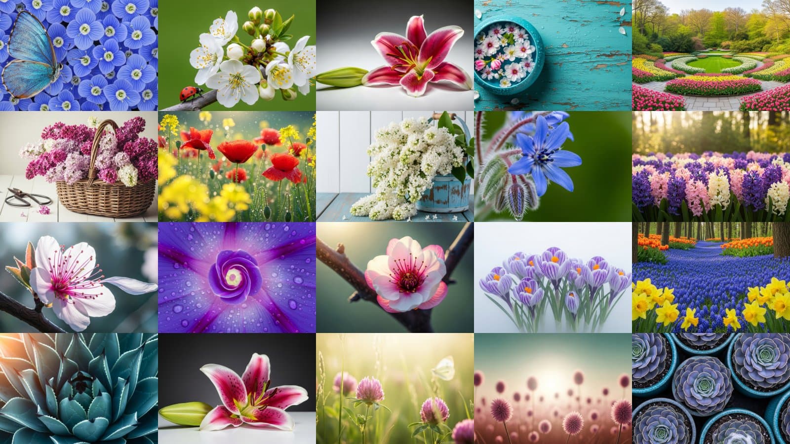 Botanical Wonders & Serene Blooms