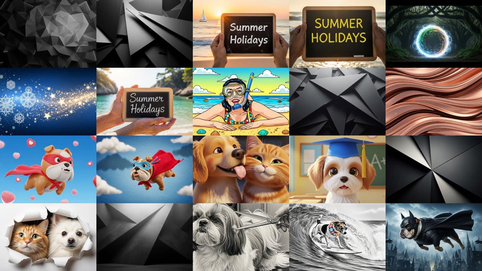 Cinematic Graphic Elements Collection