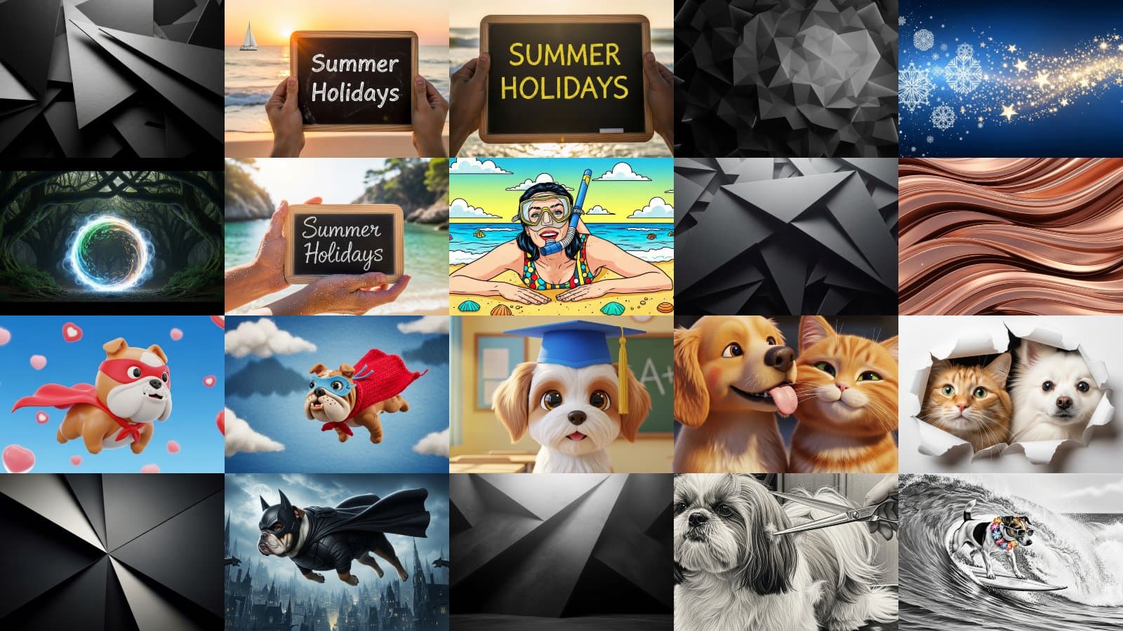 Cinematic Graphic Elements Collection