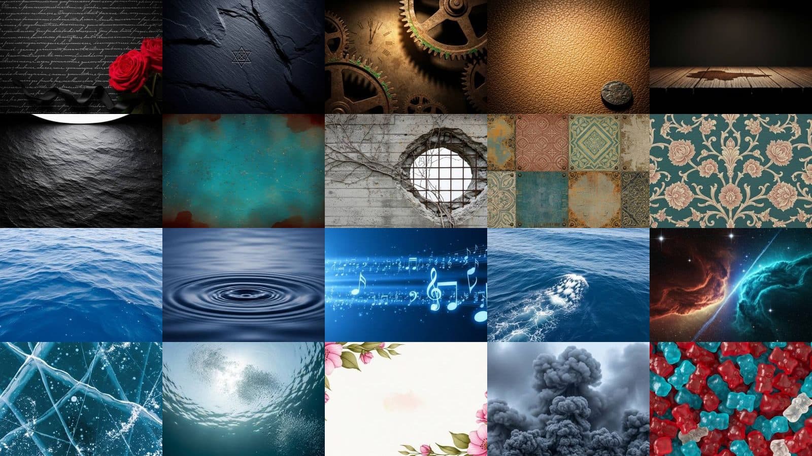 Dark Backgrounds Collection