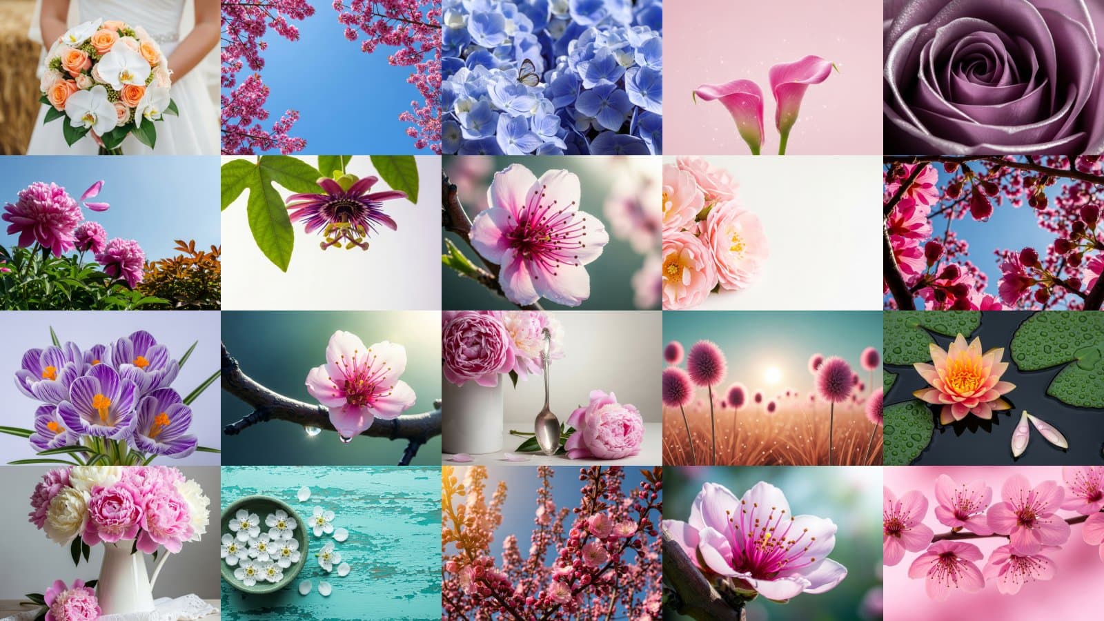 Delicate Petals, Ethereal Blooms
