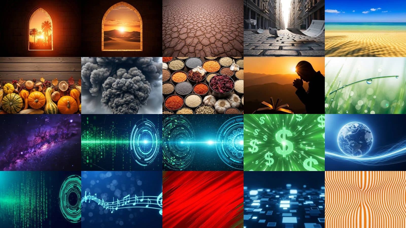 Desert Backgrounds Collection