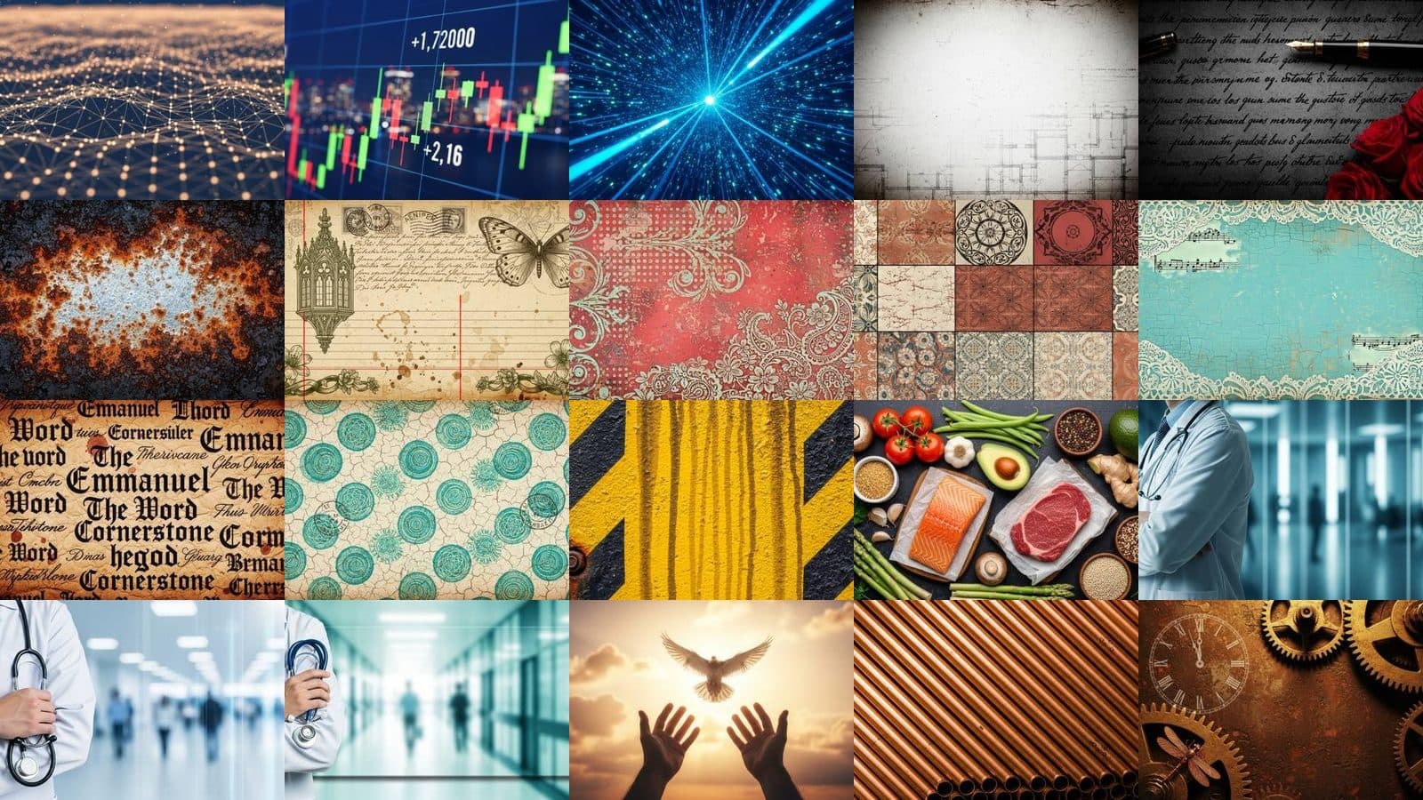 Digital Backgrounds Collection