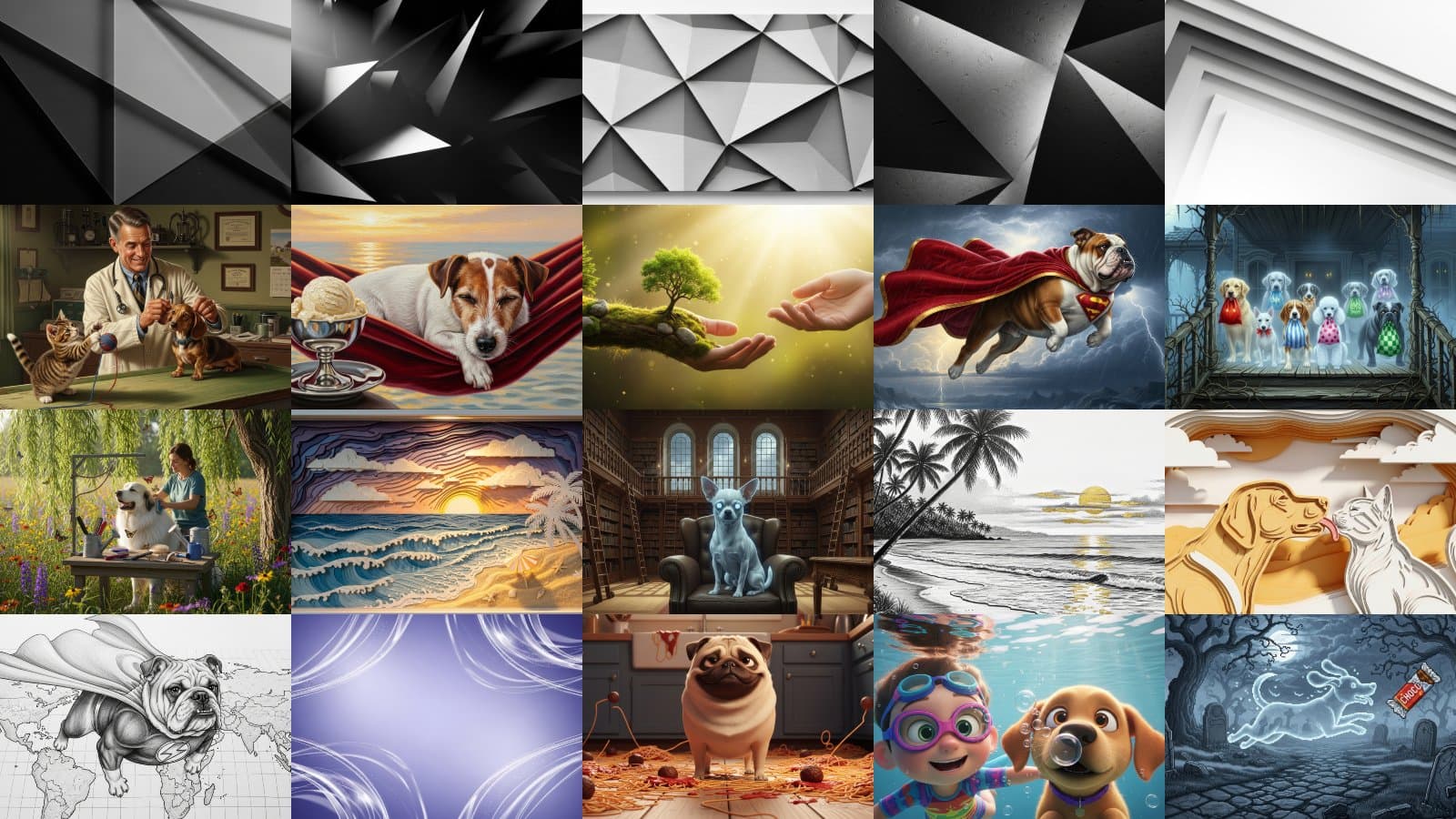 Digital Monochromatic Assets Pack Vol. 2