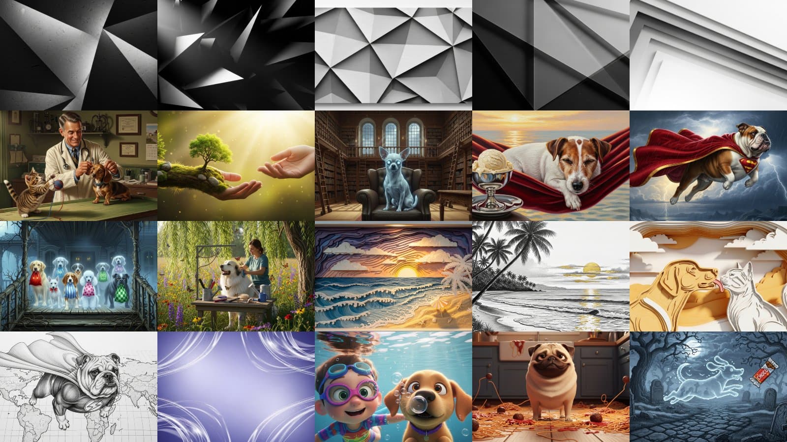 Digital Monochromatic Assets Pack Vol. 2