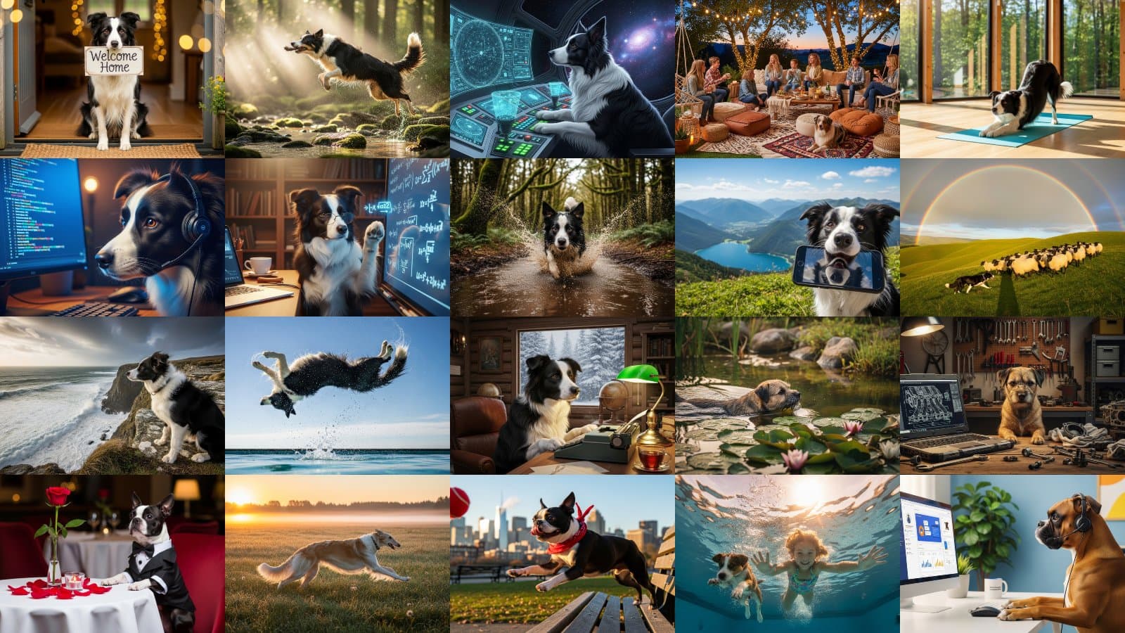 Dog Border Photography Pack Vol. 2
