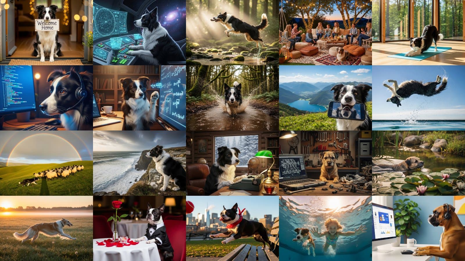 Dog Border Photography Pack Vol. 2
