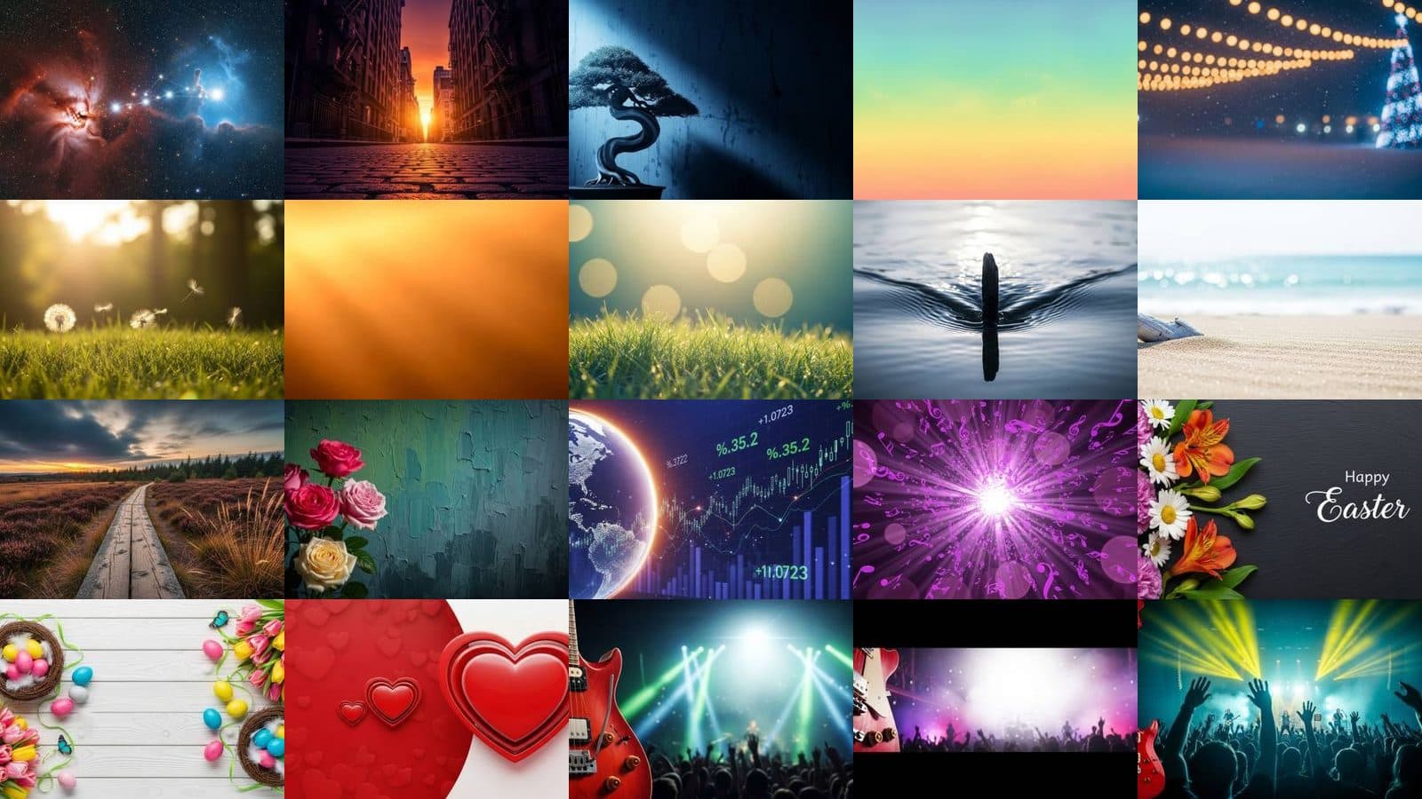 Dramatic Backgrounds Collection