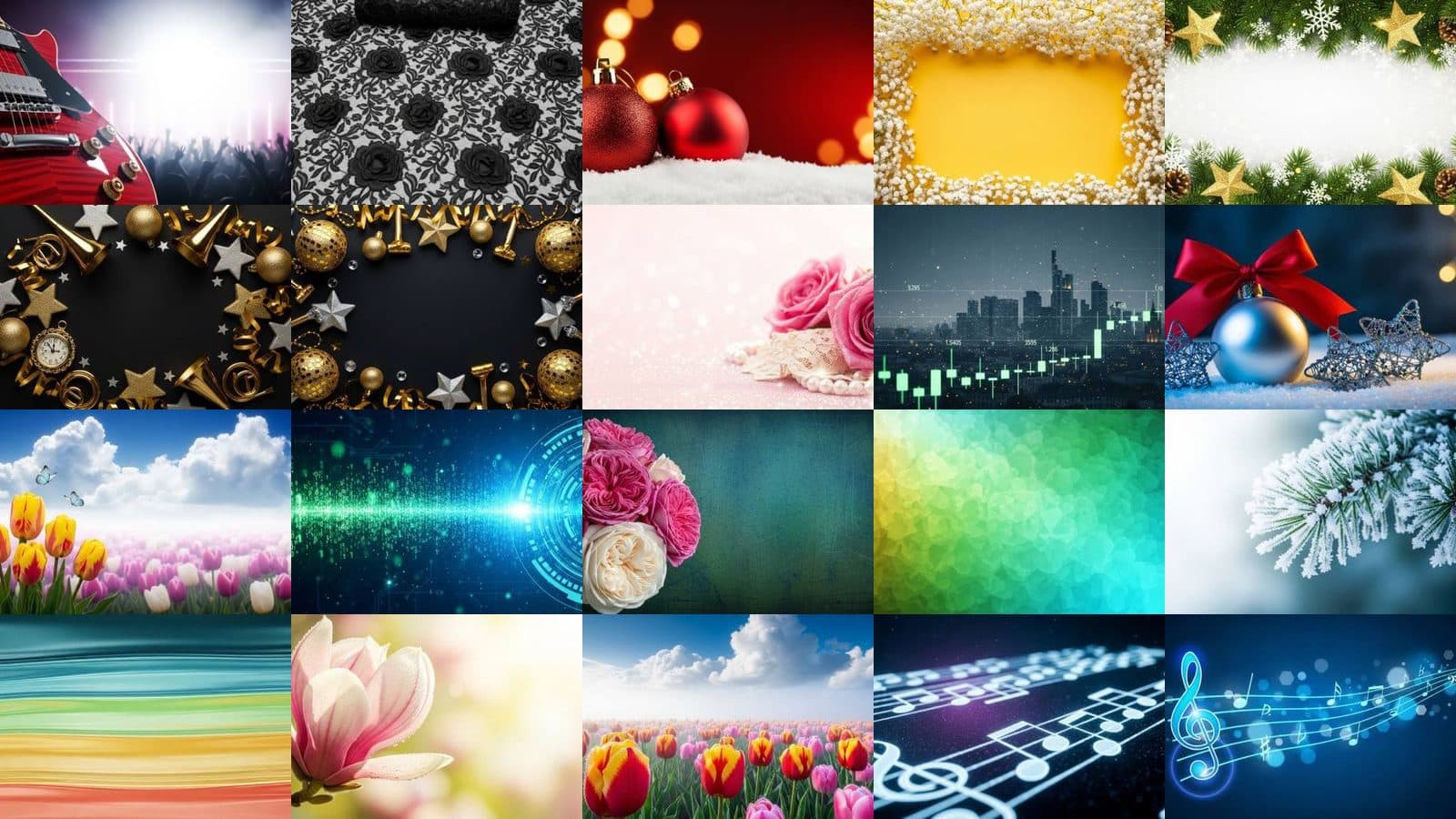 Electric Backgrounds Collection