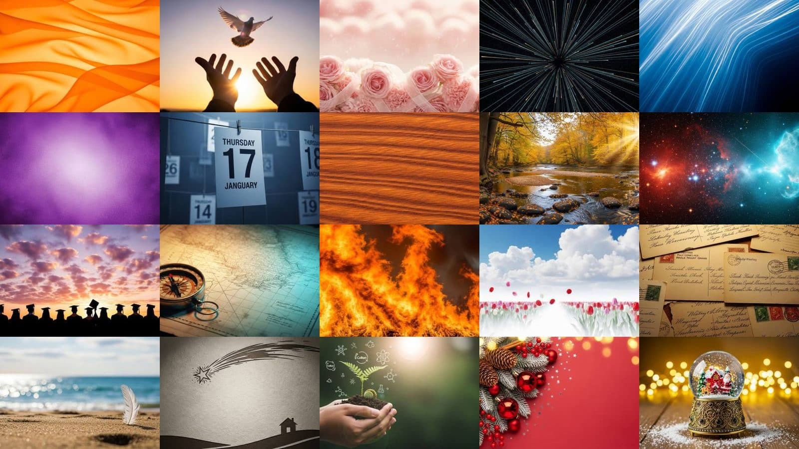 Ethereal Backgrounds Collection