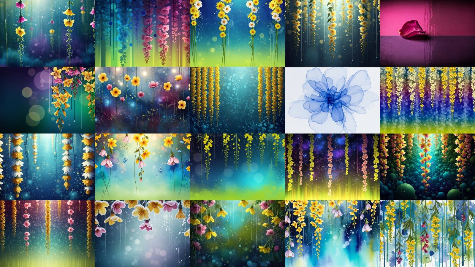 Ethereal Bloomscapes Collection