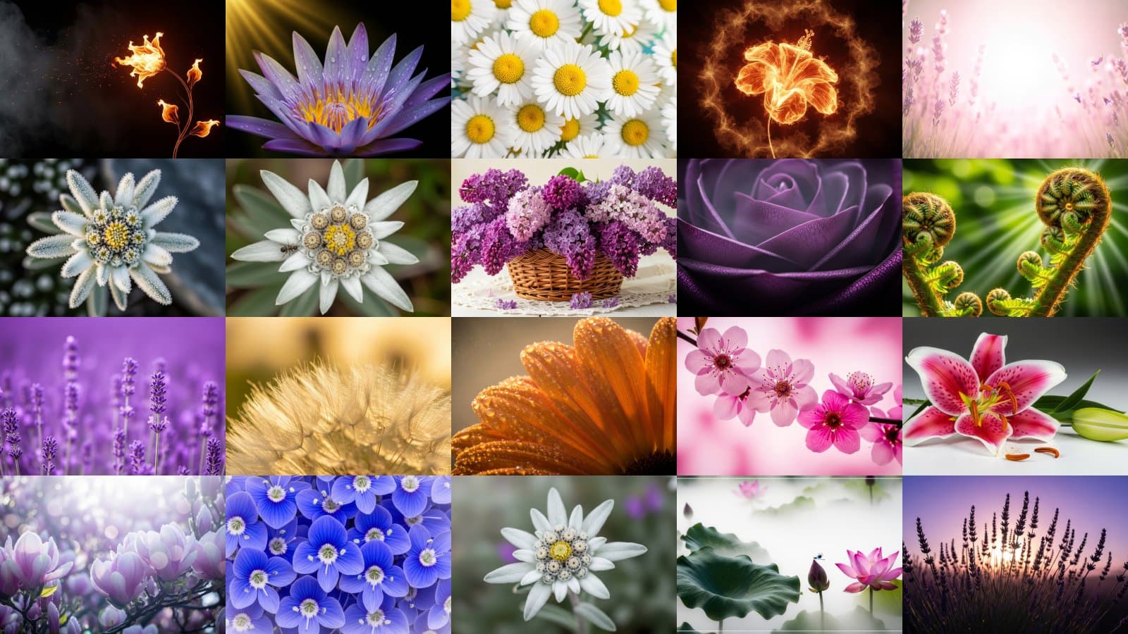 Ethereal Floral Whispers