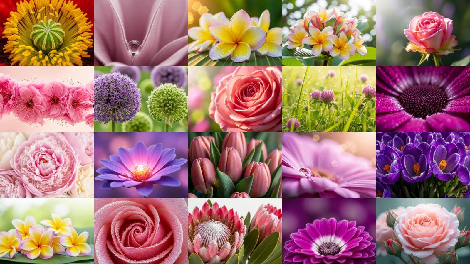 Ethereal Macro Blooms in Dew