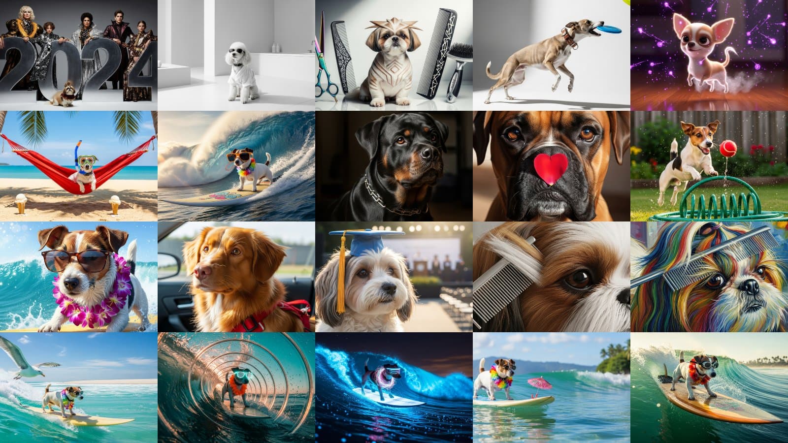 Fashion Dog Portraits Gallery Vol. 4