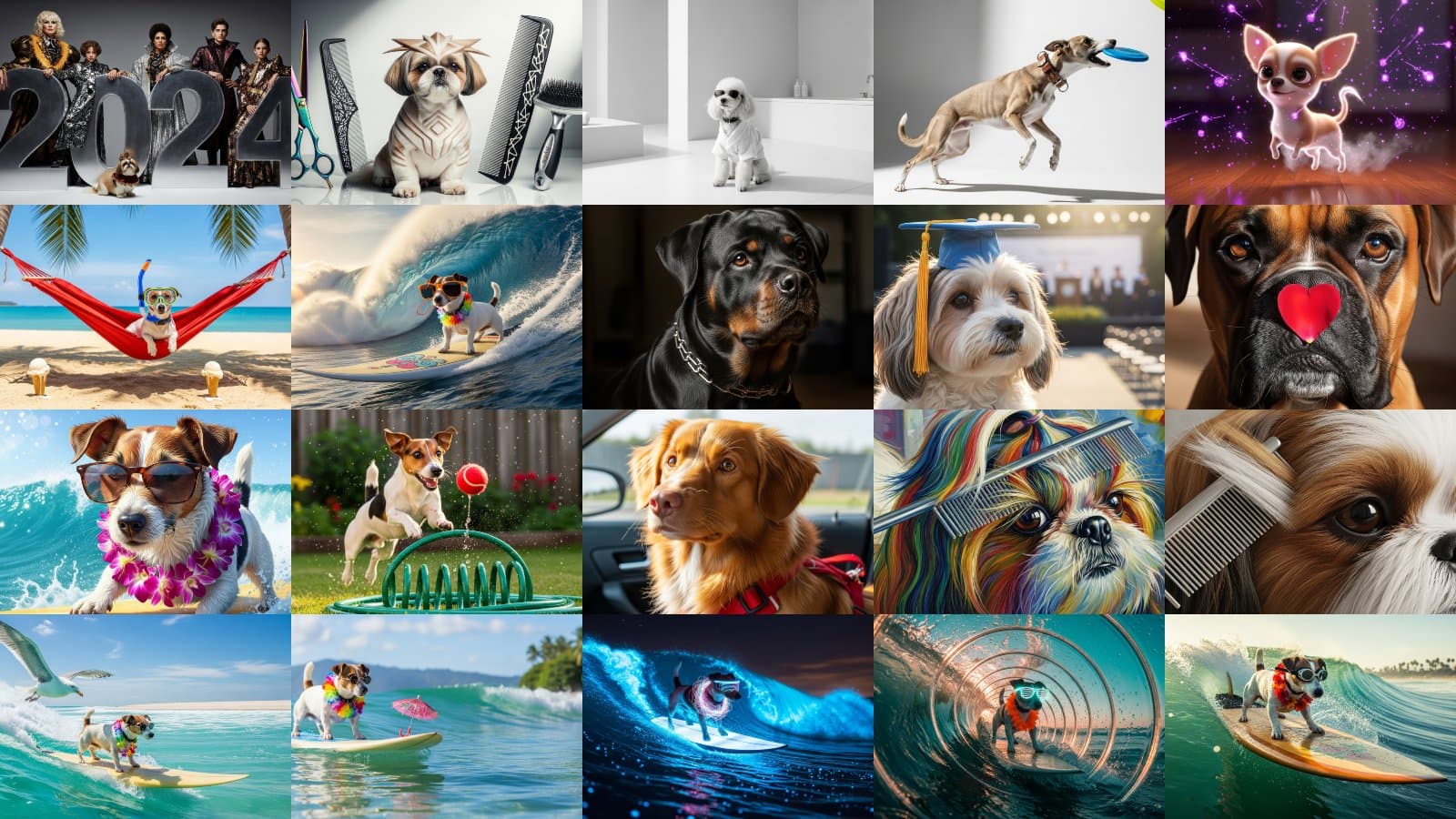 Fashion Dog Portraits Gallery Vol. 4