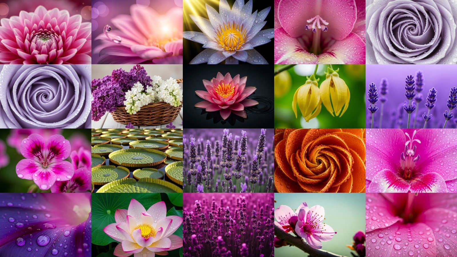 Floral Dewdrop Macro Wonders
