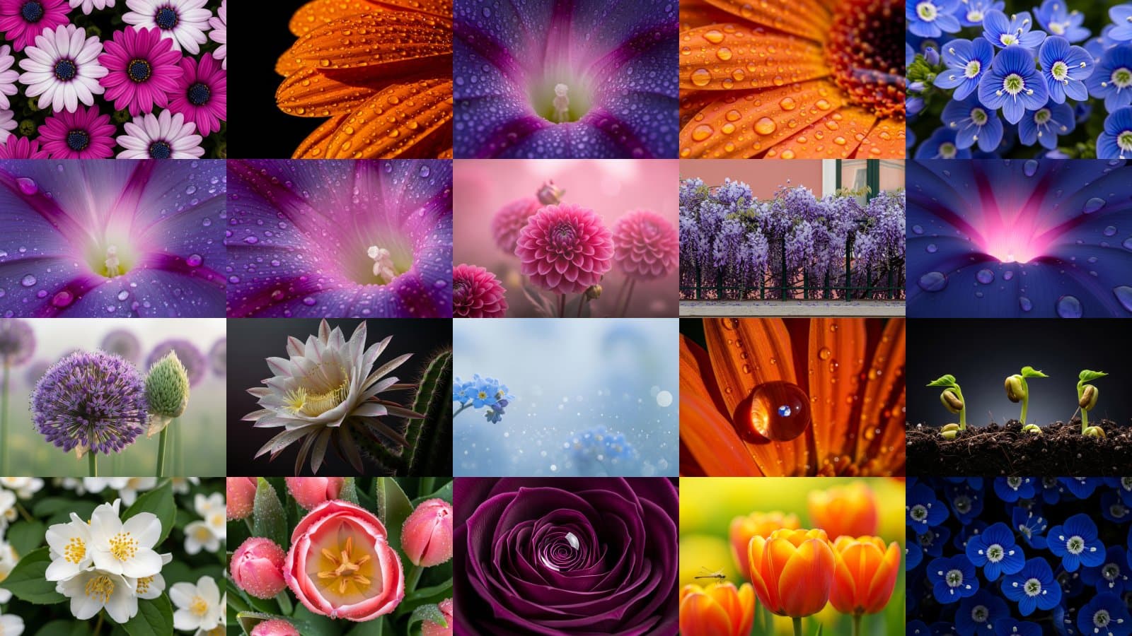 Floral Mornings, Nature's Details
