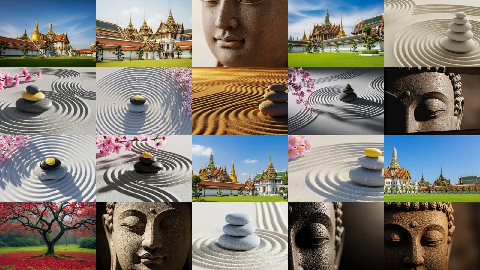 Garden Buddhism Collection