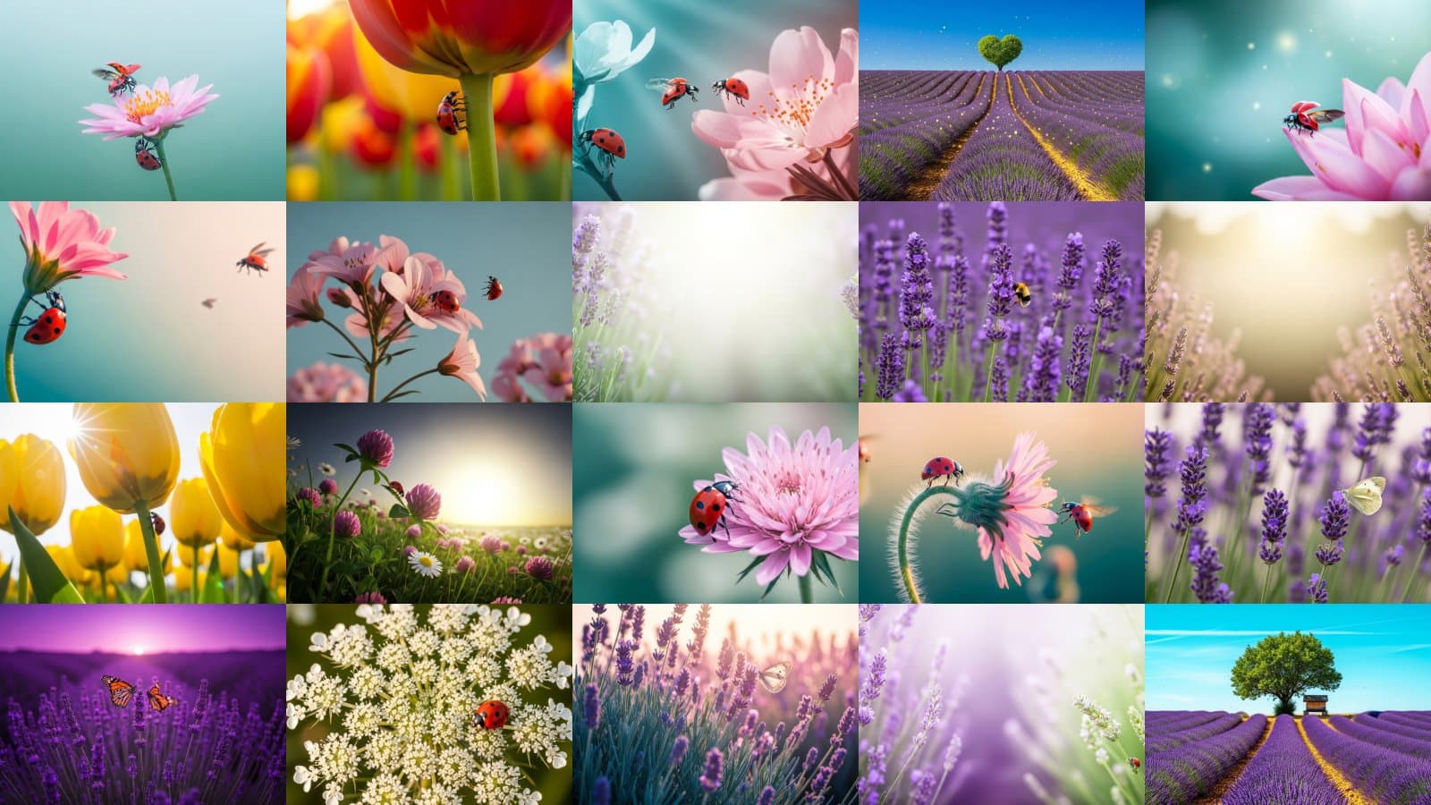 Garden's Winged Wonders