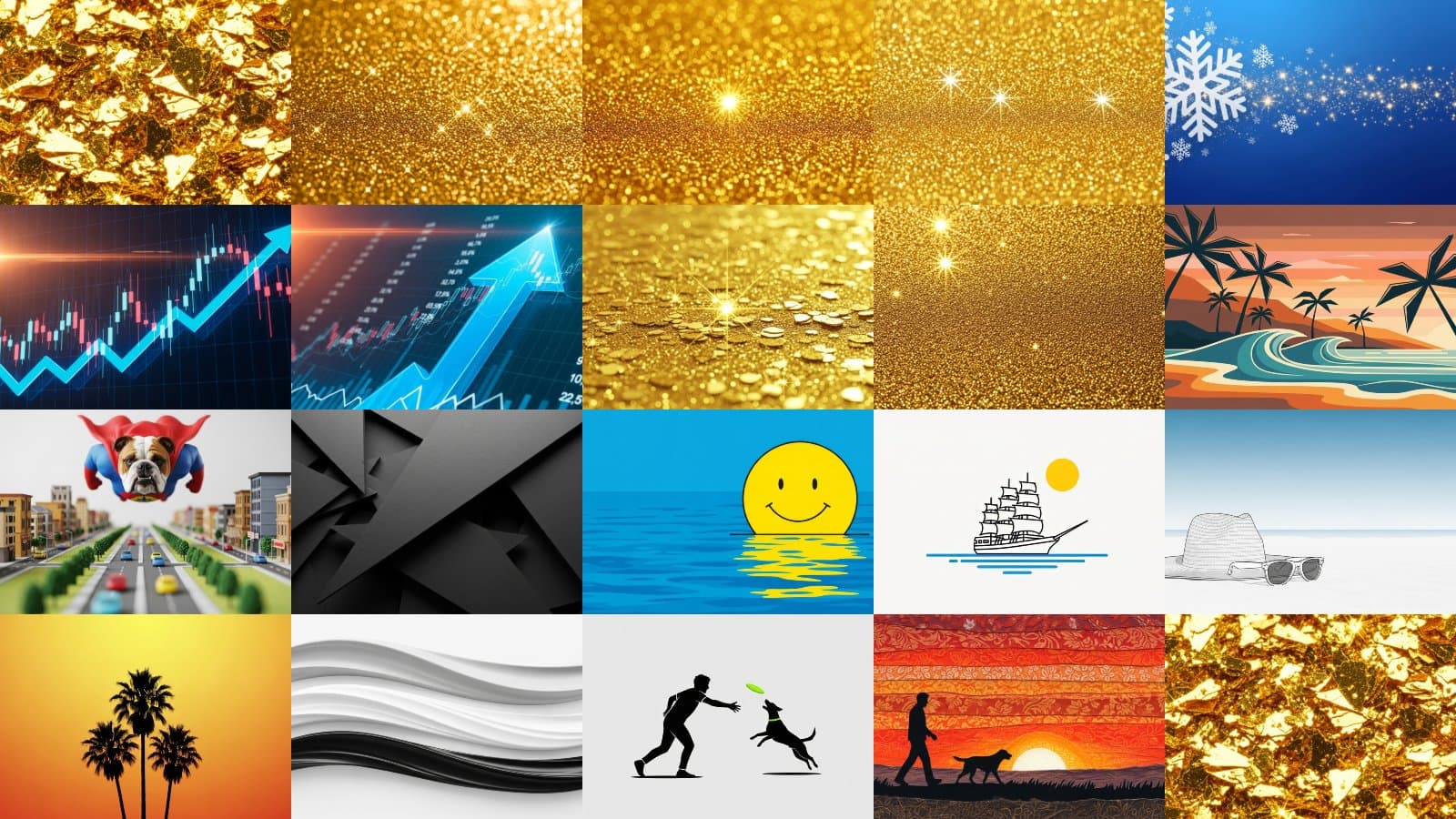 Gold Graphic Elements Collection Vol. 2