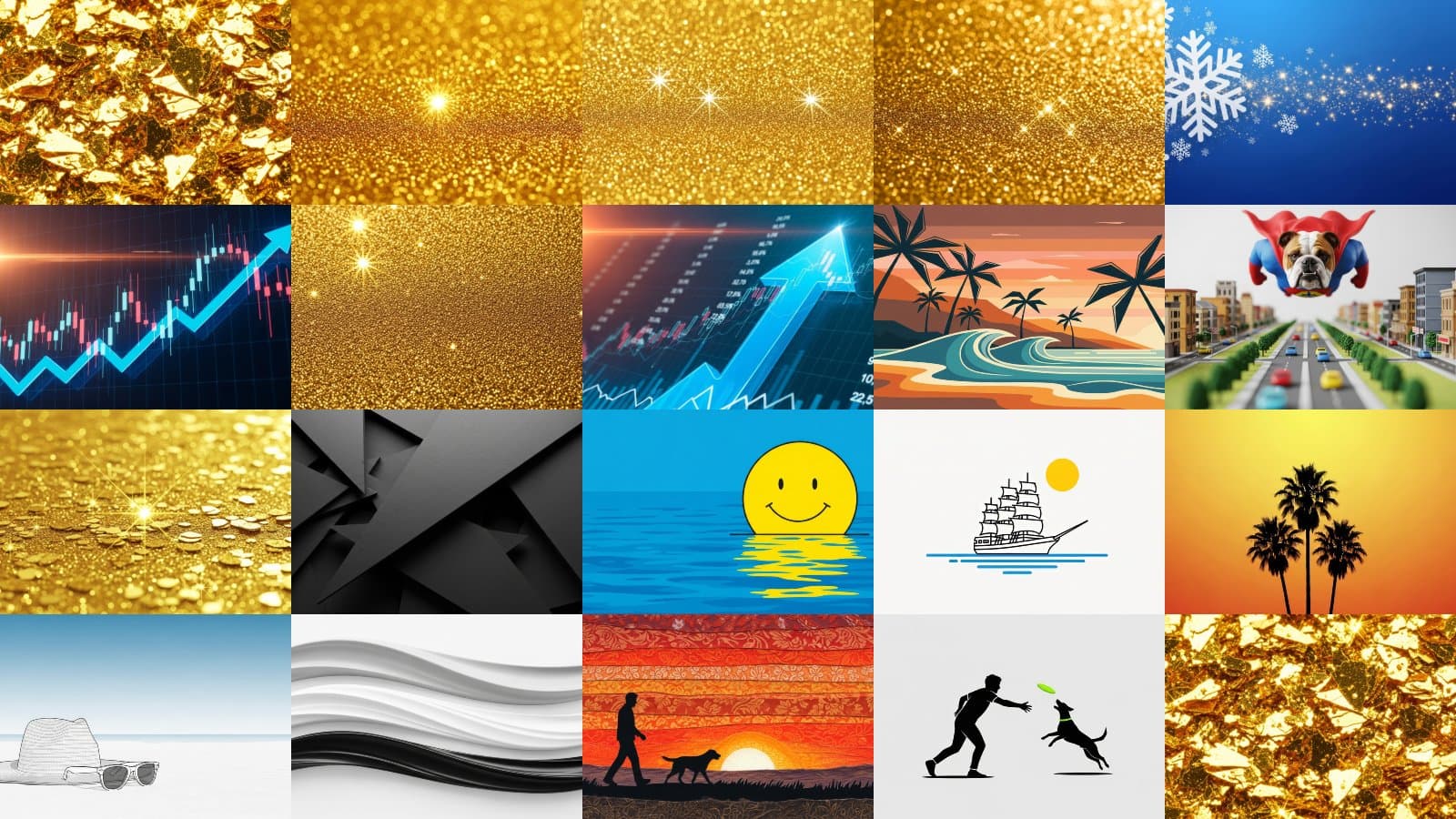 Gold Graphic Elements Collection Vol. 2