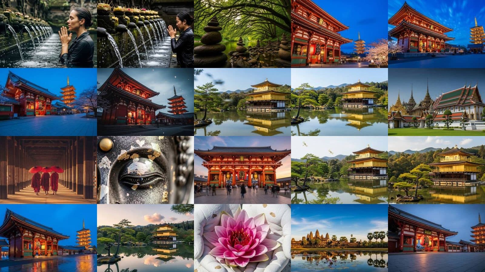 Golden Buddhism Collection