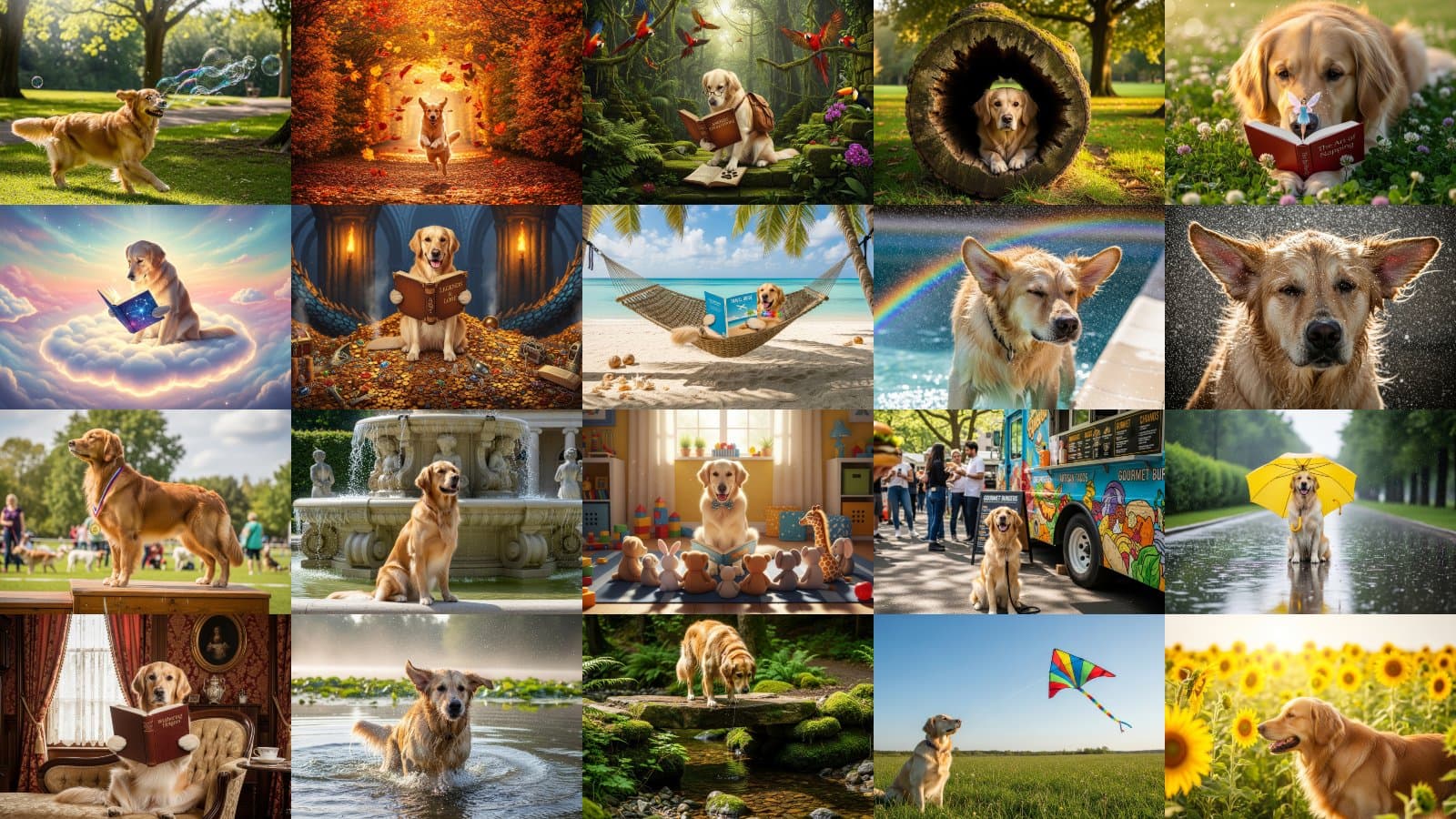 Golden Retriever Photography Pack Vol. 4