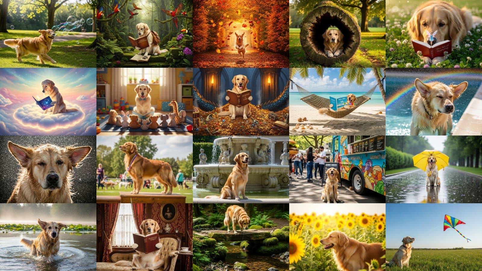 Golden Retriever Photography Pack Vol. 4