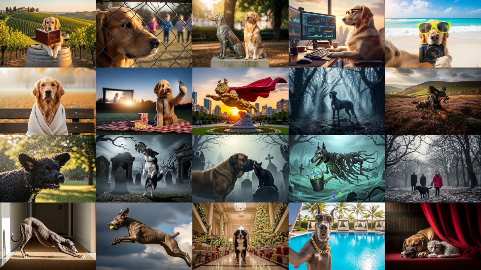 Golden & Retriever Portrait Series Vol. 4