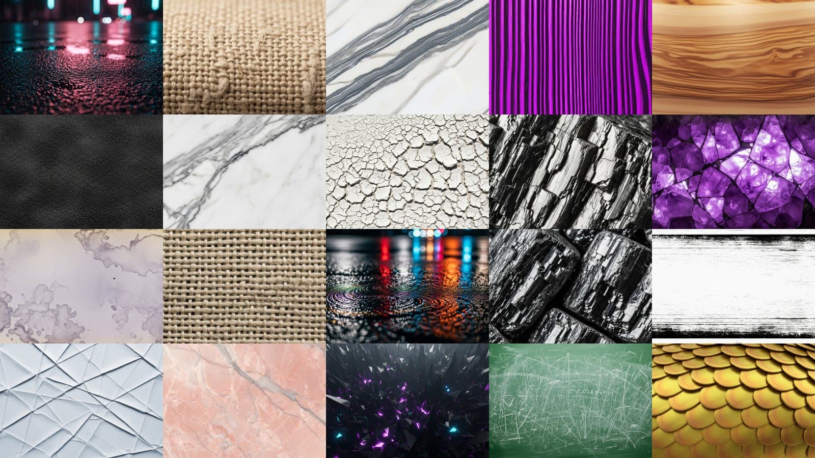 Gritty & Refined Surface Textures