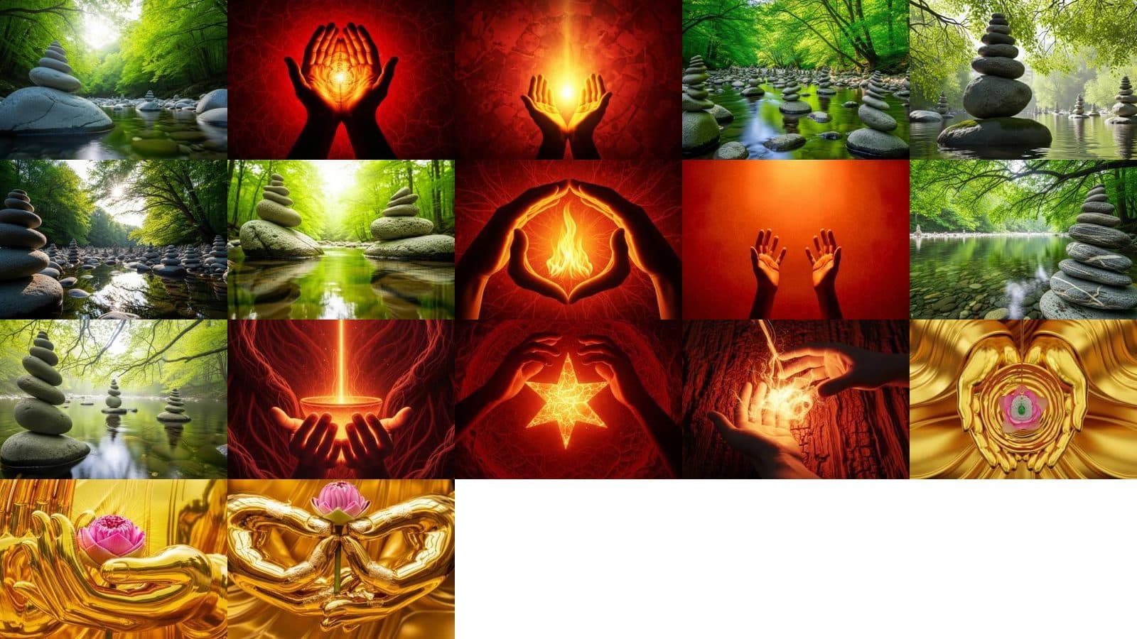 Hands Buddhism Collection