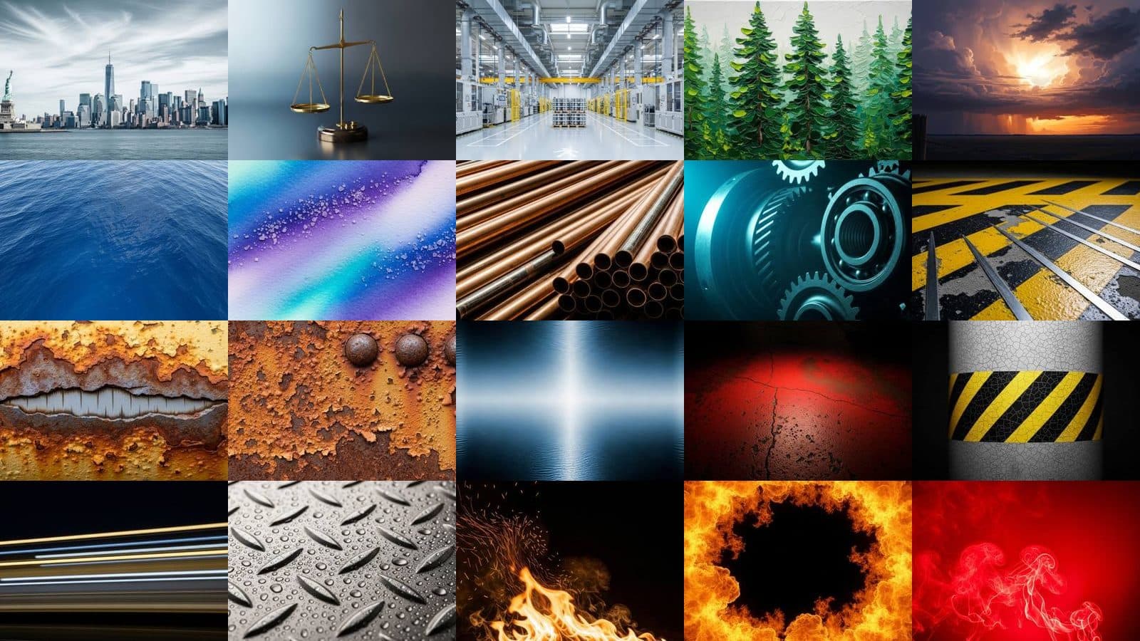 Iconic Backgrounds Collection