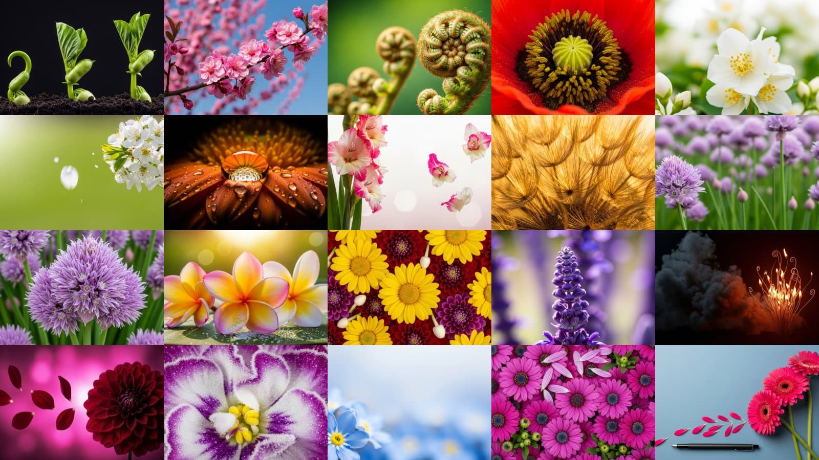 Intimate Floral Perspectives