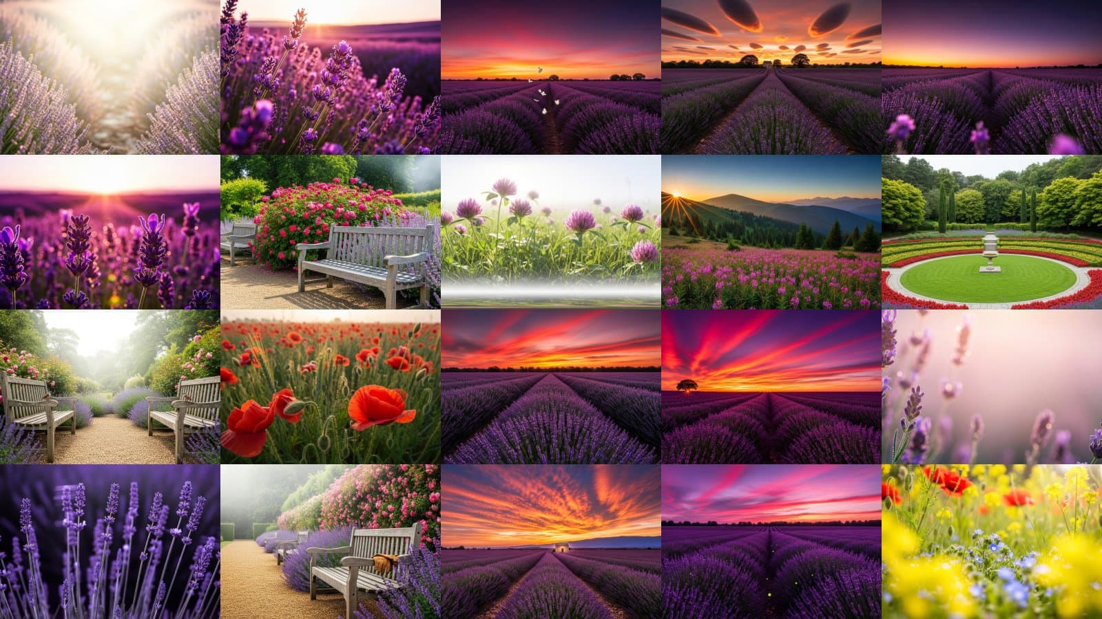 Lavender & Garden Serenity