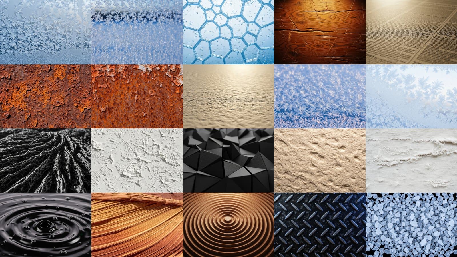 Macro Textures: Nature & Industry