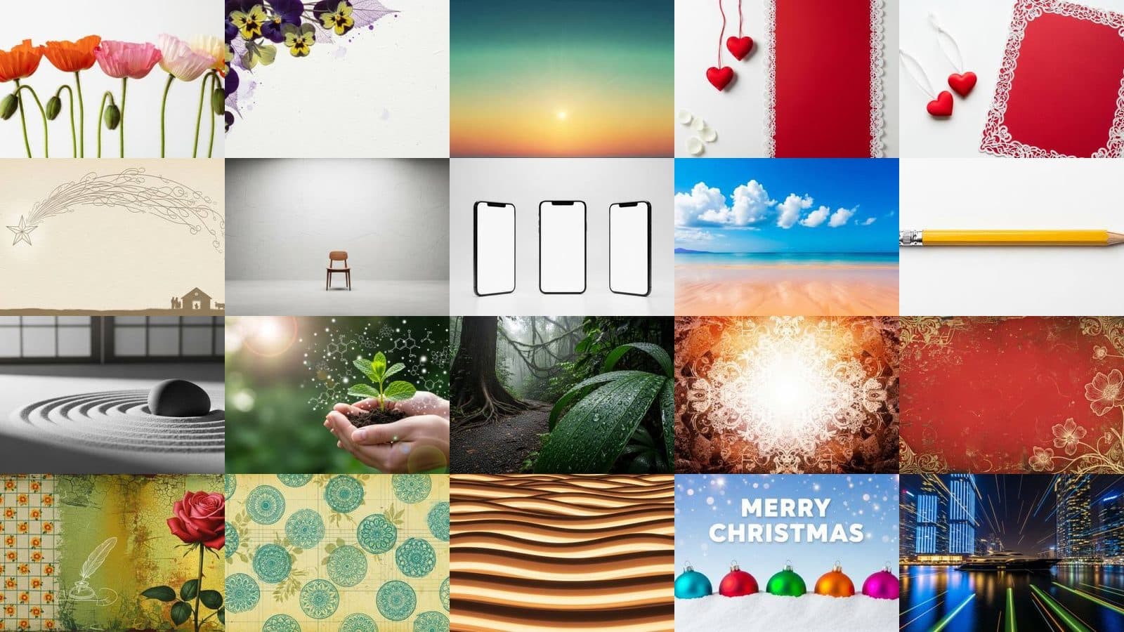 Minimalist Backgrounds Collection
