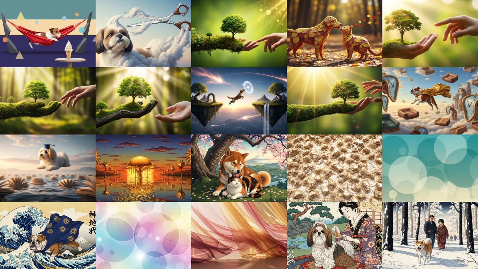 Modern Surreal Graphics Set Vol. 2