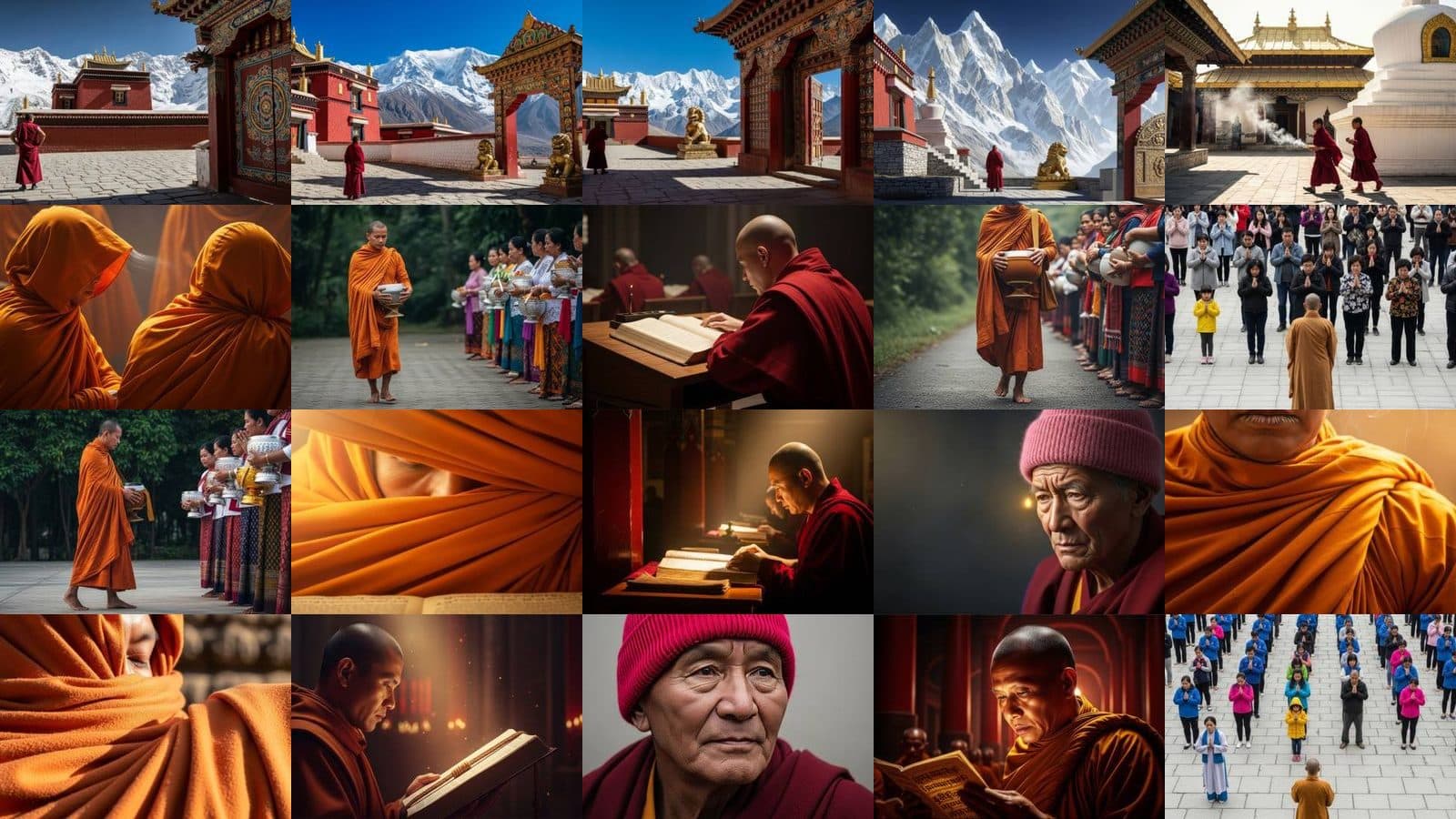 Monk Buddhism Collection Vol. 2