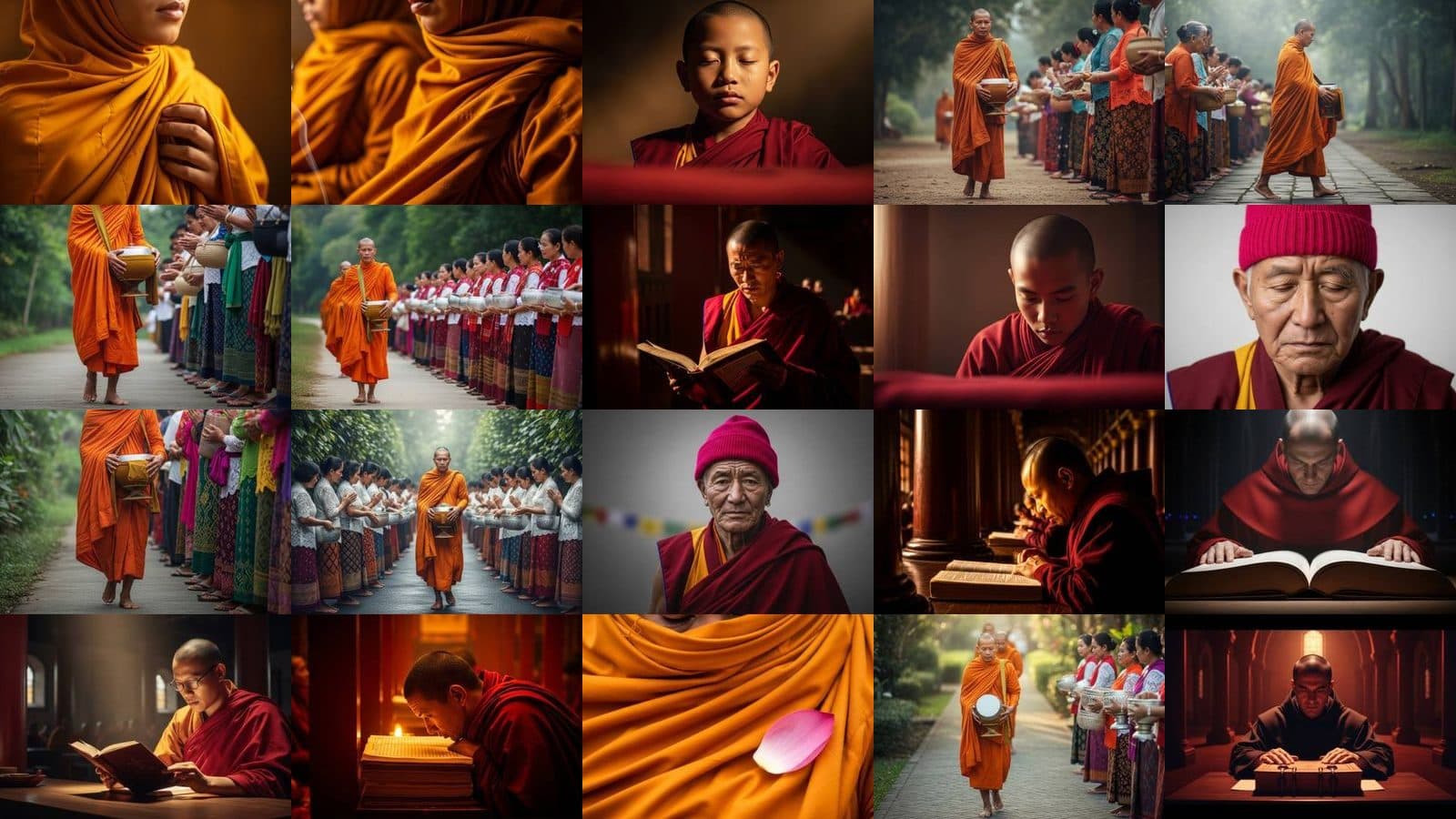 Monk Buddhism Collection Vol. 4