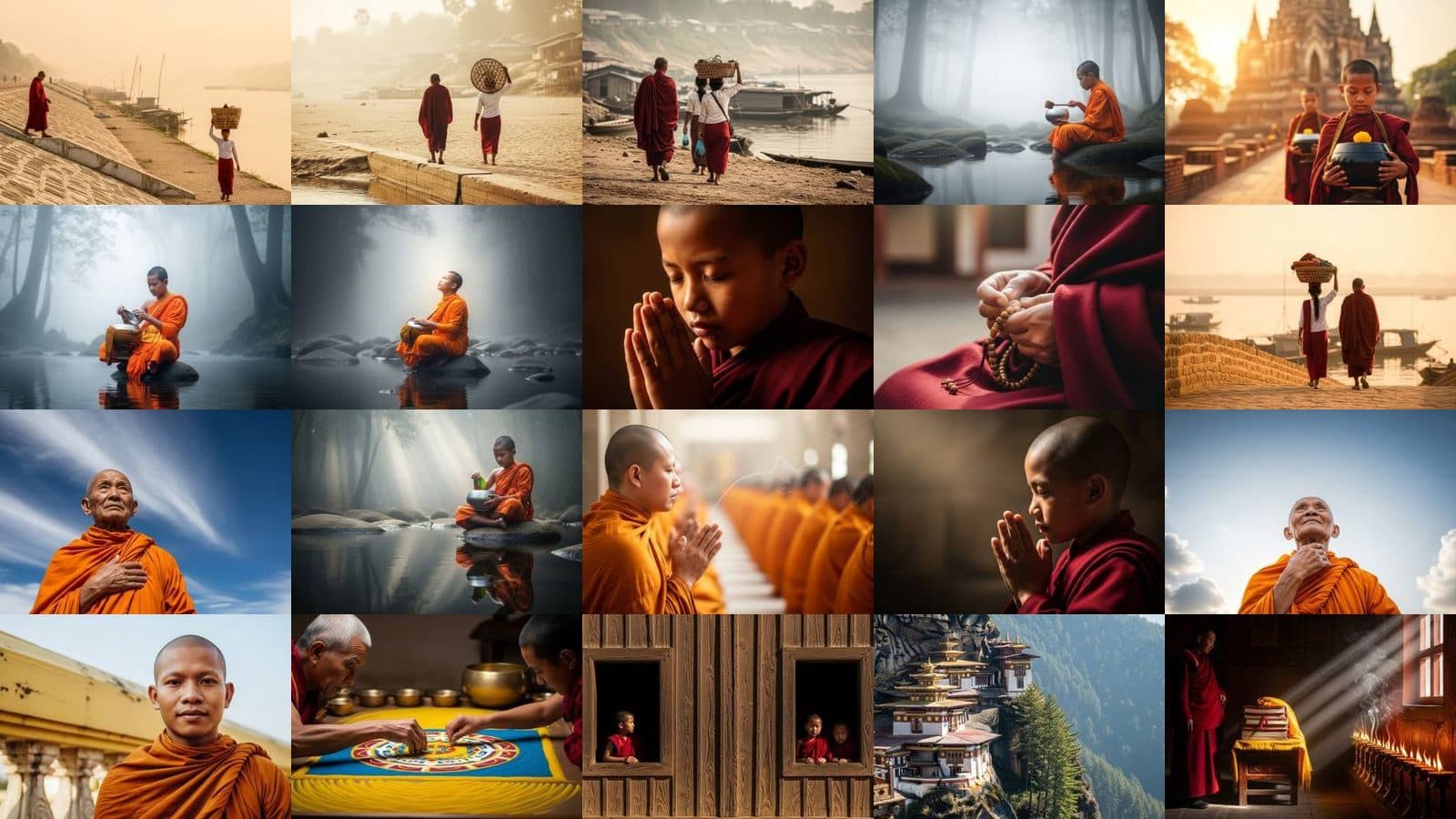 Monk Buddhism Collection Vol. 4