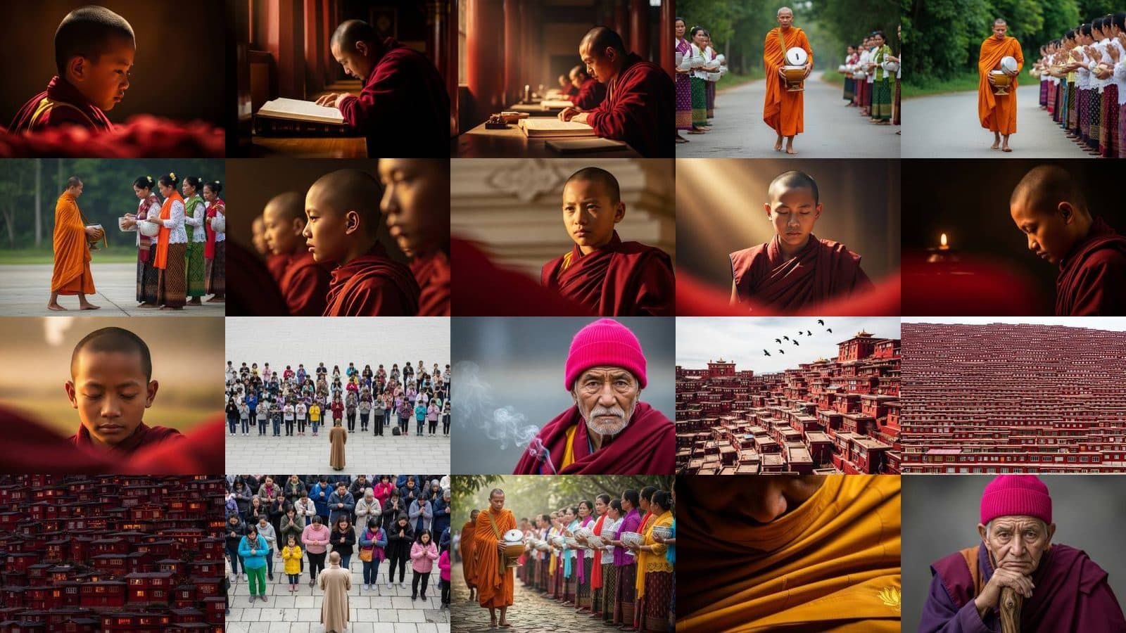 Monk Buddhism Collection Vol. 5