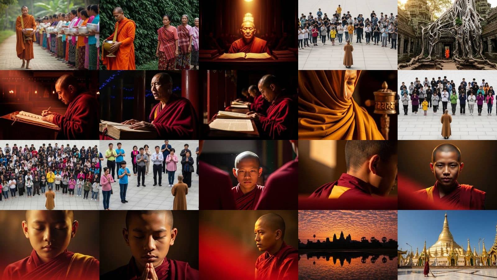 Monk Buddhism Collection Vol. 6