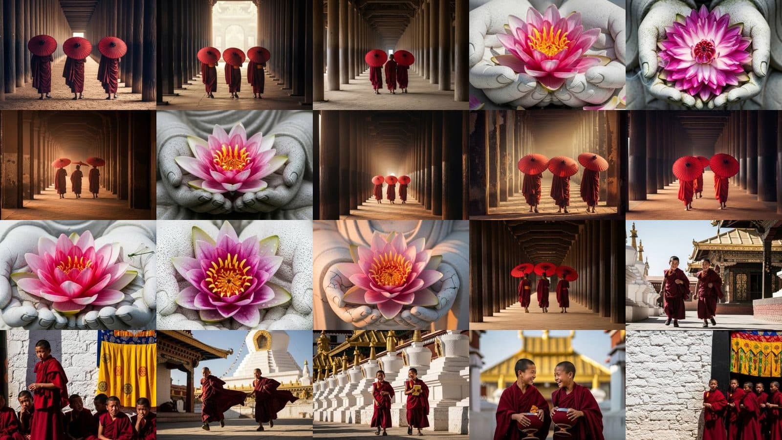 Monks Buddhism Collection